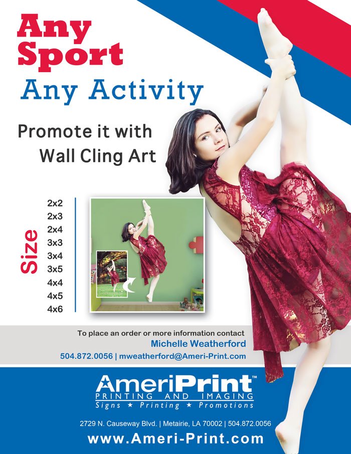 Ameri_Print's tweet photo. Happy National Dance Day! #ameriprint #wallclingart #callforaquote https://t.co/s0hrX0C3Ty