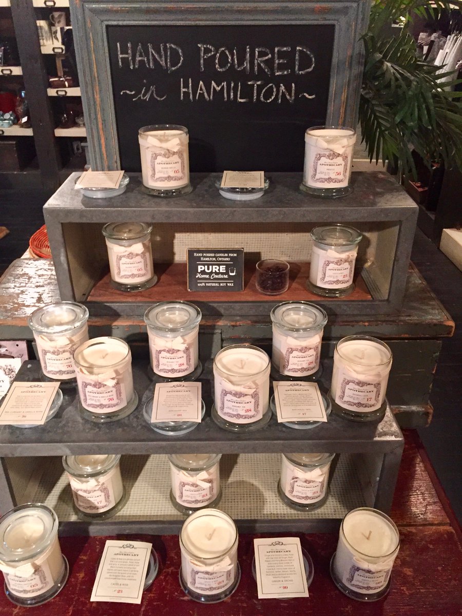Branch_Design_'s tweet image. Spotted at @Squalorland in Toronto, our friends @Pure_on_Locke candles! #MadeInHamOnt #shoplocal