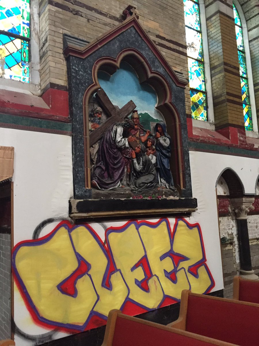 OlayaStudio's tweet photo. What to do when an old church outlives its community? @sacred_places https://t.co/tGmLITlOJE
