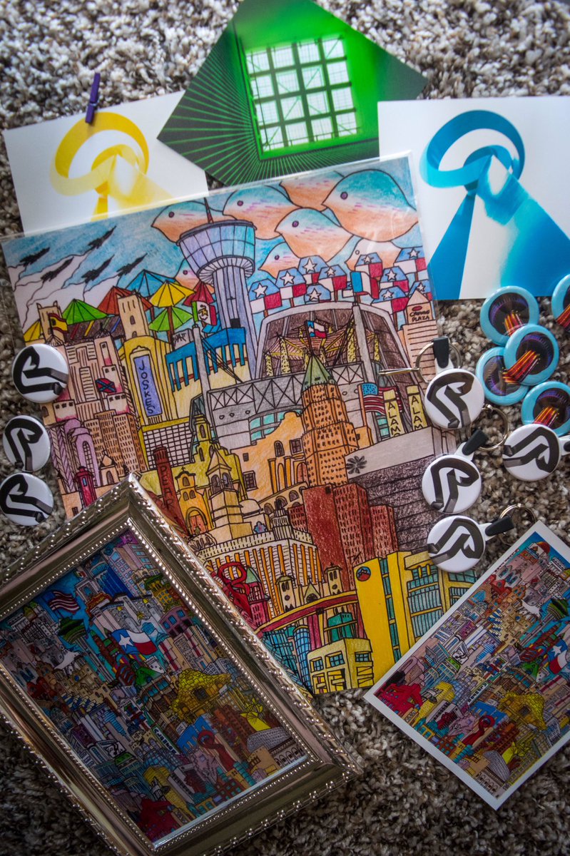 TimothyMcVain's tweet photo. #PaperTrailSA TODAY!! 11am-7pm at @brickatbluestar #ART #southtown #southtownsatx #sanantonio #originalart #texasart #texas #downtownsatx https://t.co/zZ41I9ws2V