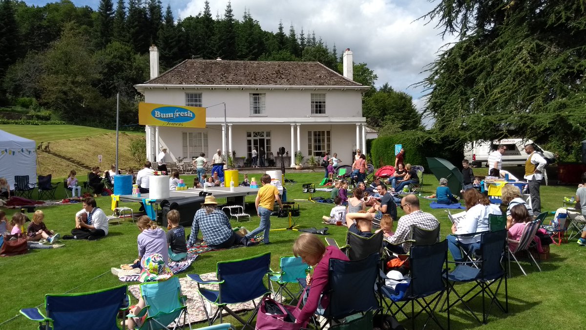 DanielMoncoeur's tweet photo. Everyone turning up and excited, waiting for the @hbreakontour #billionaireboy #theatre #show to start @Glanusk https://t.co/FSHXS5h4xt