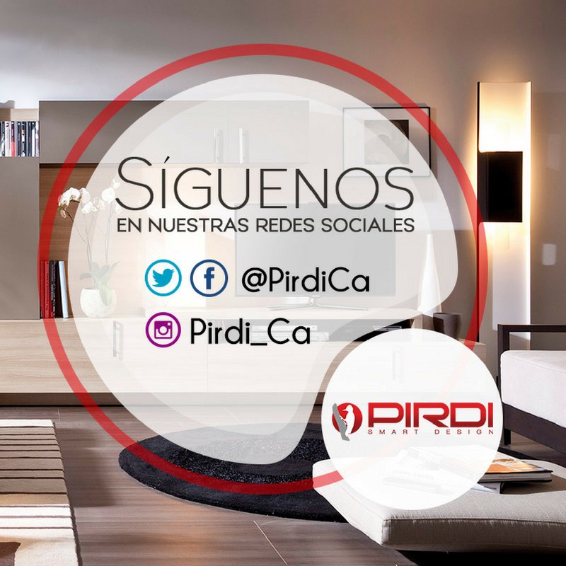 pirdica's tweet photo. ¿Tienes cuenta en #Instagram y #Facebook? Qué esperas para seguirnos. Búscanos por @Pirdica @Pirdica_Ca #Pirdi #Mobiliarios #Muebles #Hogar https://t.co/VVcUZ94S5U