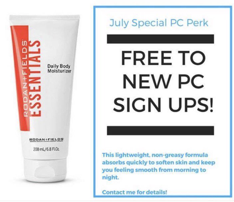 TheLizRichards's tweet photo. My July #PCPerks special is ending in <3 days. Visit https://t.co/iPS4Tuttwp to become a PC and I’ll send you a FREE #randf #moisturizer https://t.co/2SJ791wKeE