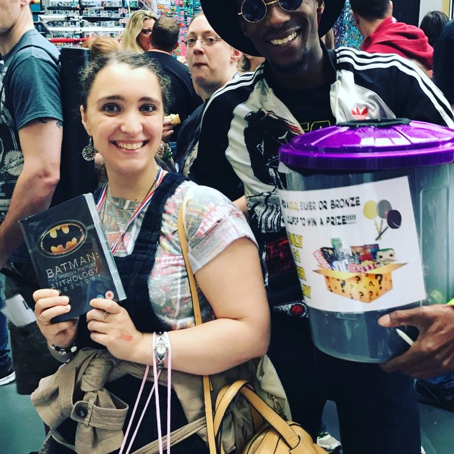 LO7collectibles's tweet photo. The winners are rolling up!!! #LFCC2017 #LondonFilmAndComicCon #LuckyDip #FullOfWin #DoWhatYouLove #PopNFloss #TheLeagueOfSeven #LO7 https://t.co/iV3yjYp0Gy