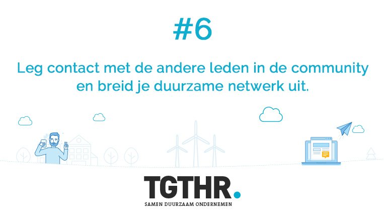 TgthrNL's tweet photo. 7 redenen om gratis lid te worden van hét kennisplatform voor duurzaamheid-> https://t.co/1g5bSZ4cJj #mvo #duurzaam #mvonl #mkb #ondernemer https://t.co/EFg84VMSTz