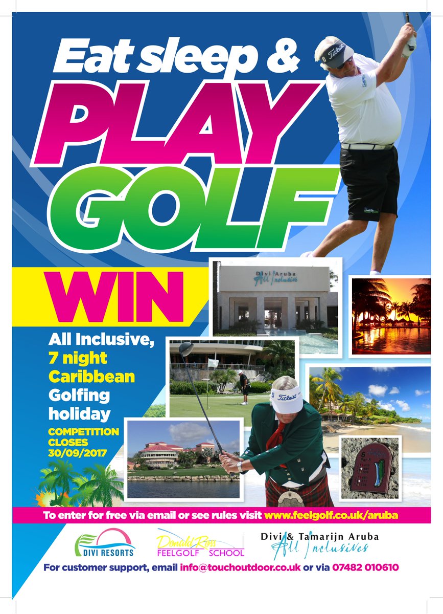 MyGolfRange's tweet photo. For Golf lovers; Just go to https://t.co/OwG3IREQgG   and you and a friend could be off down to Aruba. Flights, Accom, Golf, F&amp;B included. https://t.co/YE8sBxXFag