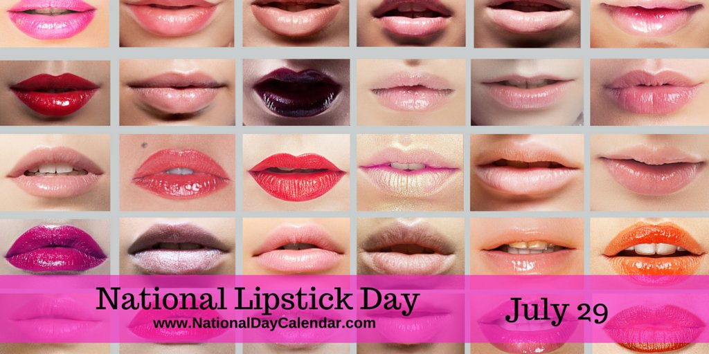 StepRobart17's tweet image. We are celebrating #NationalLipstickDay! Follow us &amp;amp; #RT for a Beautiful ladies... 
Happy weekend... 
Happy #NationalLipstickDay