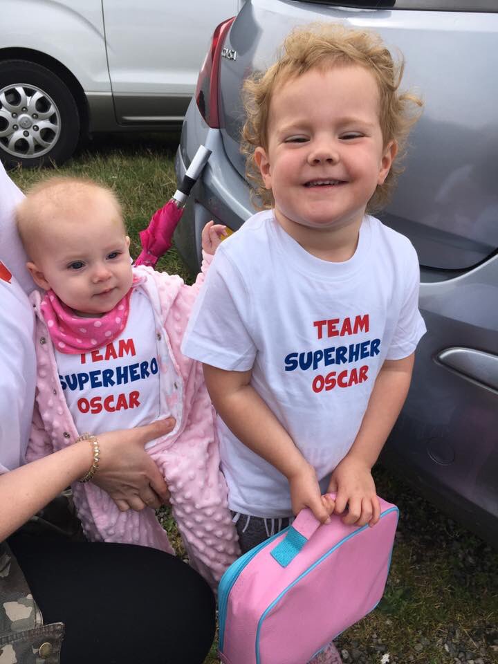 isla_turner's tweet photo. We did it #funfamily5 #oscarandthegreatpledge #teamsuperheroOscar https://t.co/sxgMqhqnMp