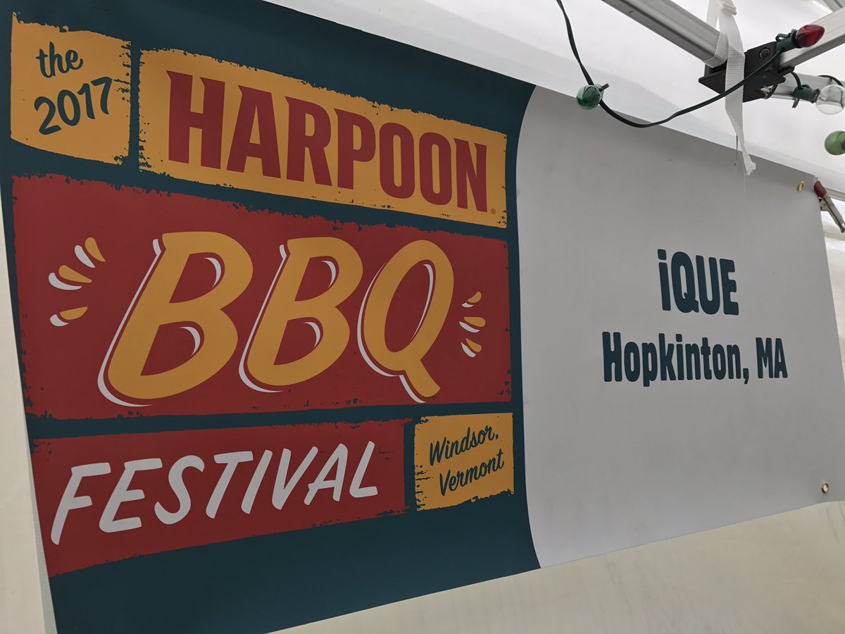 iquebbq's tweet photo. We are competing &amp; vending all weekend at the @harpoonbrewery BBQ Festival! @WickedGoodBBQ @TheSmokeShopBBQ @KenGoodmanPhoto https://t.co/MKHjYLtfXb