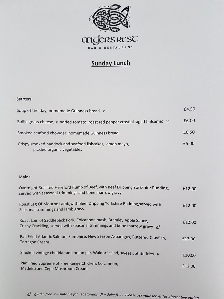 Sunday Lunch Menu 30th July. @OwensBar_ <a href="/RoeValleyMarket/">Roe Valley Market</a> <a href="/LimavadyGuide/">Limavady Guide</a> @CCAGFood <a href="/Corndalefarm/">Corndale Farm</a> <a href="/broightergold/">#RapeseedOil🐝🌾🚜</a> <a href="/DiscoverNI/">Northern Ireland</a>