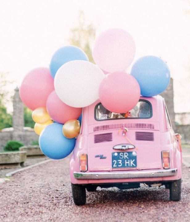 TPindolia's tweet photo. Who said you’re wedding car has to be flashy like a Bentley?! I’d much prefer a car with character and chic!  #weddingcar #fellinlove https://t.co/W2Do11btLE