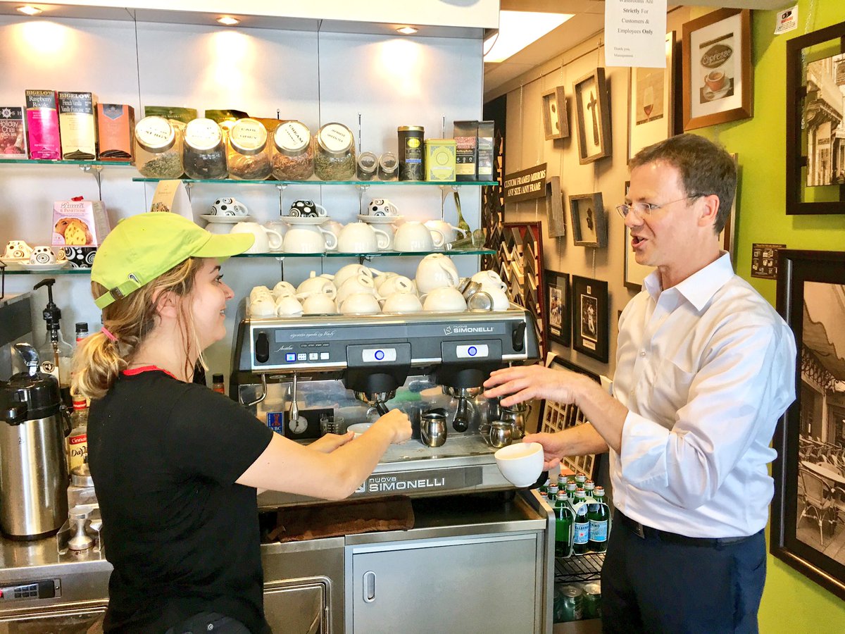 Visited <a href="/Port1Cafe/">Port 1 Cafe</a> 2meet Farshad and Alyssa, participants in the #Canada Summer #Jobs program. Drop in 4 great #gelato, #coffee! #PortCredit