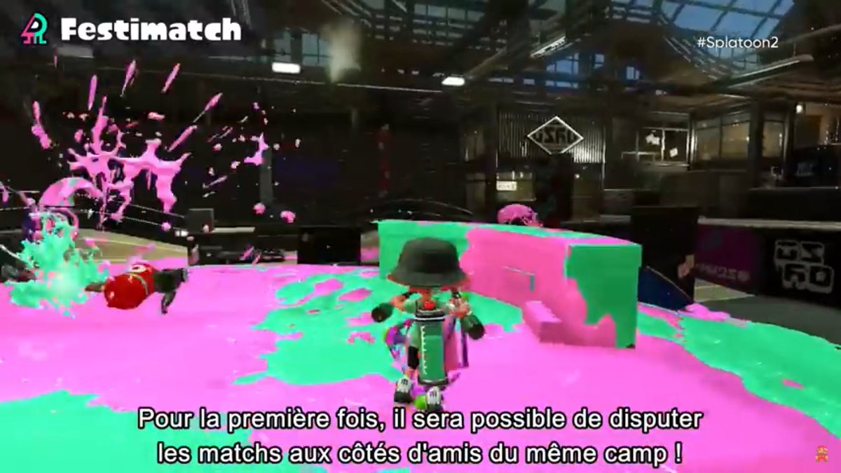 Aquateur06's tweet image. Hey @linkart ! J'ai re-vérifié, le #Splatoon2Direct ne dis pas qu'on peux participer aux Splatfest à deux, juste à plusieurs (à 4 donc). :/