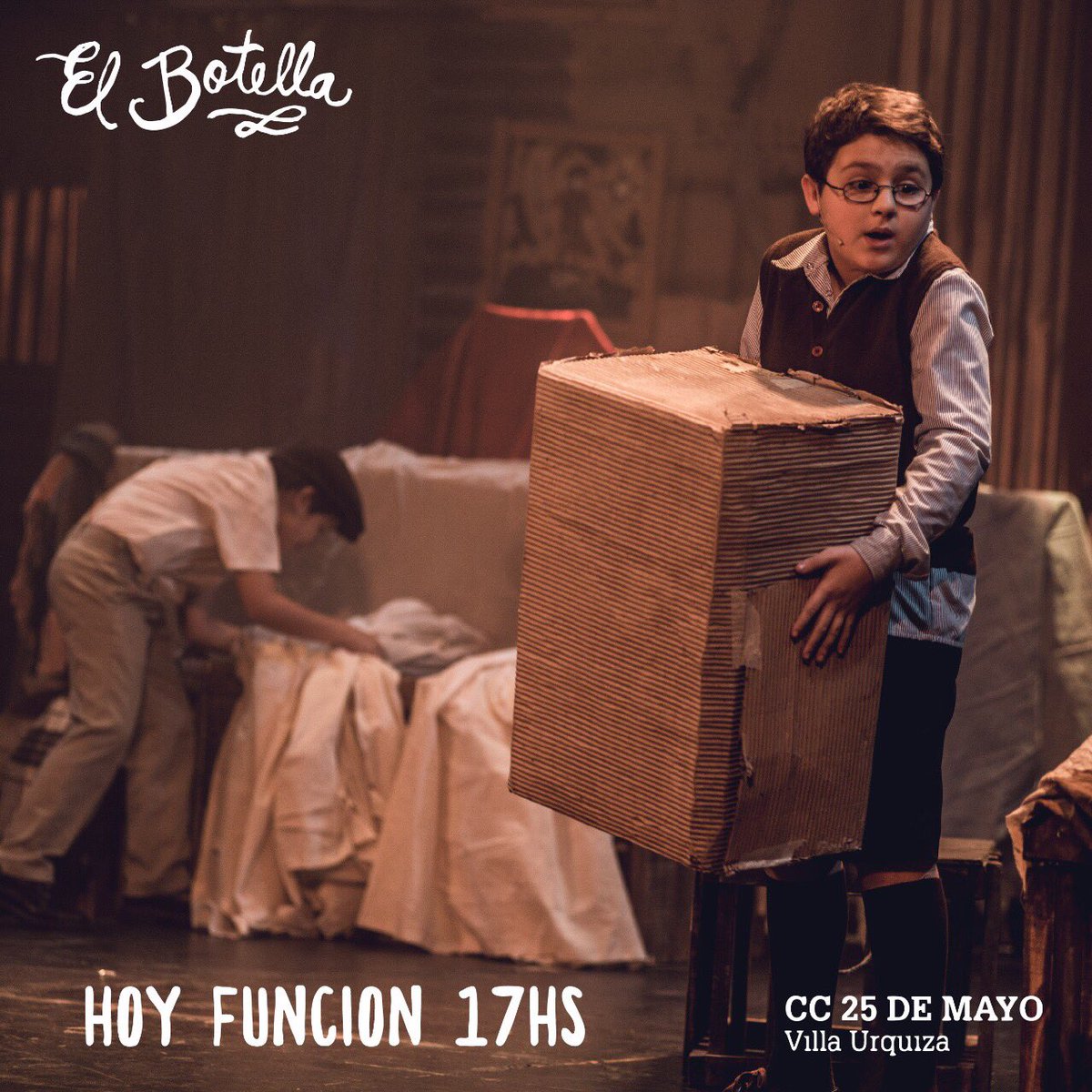 elbotella_obra's tweet photo. #BuenSabado hoy nos vemos 17hs en el @CC25deMayo para celebrar el #MundoBotella https://t.co/UtaVjAc84a