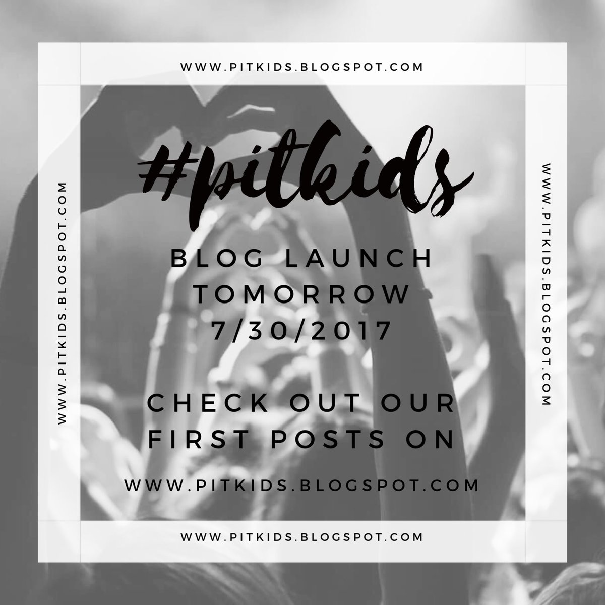 PIT KIDS BLOG launches tomorrow! We're excited! 🤘🏼🎉#rock #alternative #poppunk #metalcore
