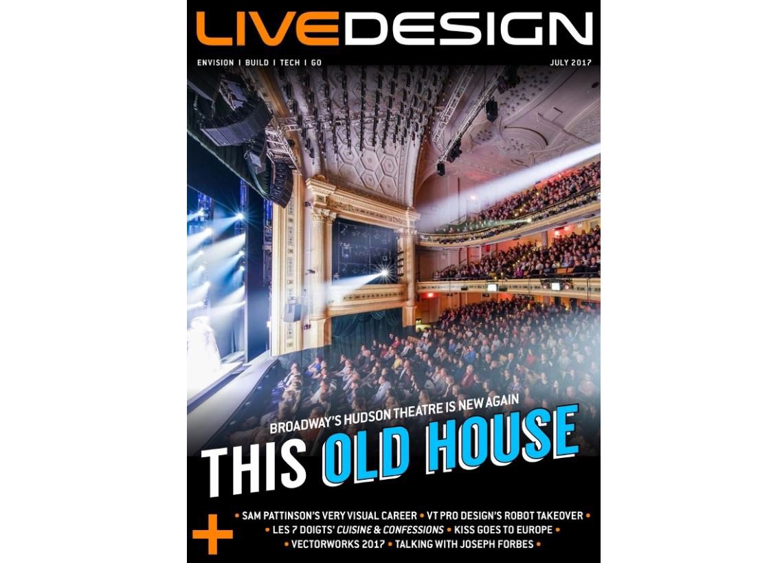 livedesignmag's tweet image. Here's your weekend read: Hudson Theatre, #Vectorworks2017, VT Pro's robots, Joseph Forbes &amp;amp; more. Read for free: goo.gl/4L44Wm
