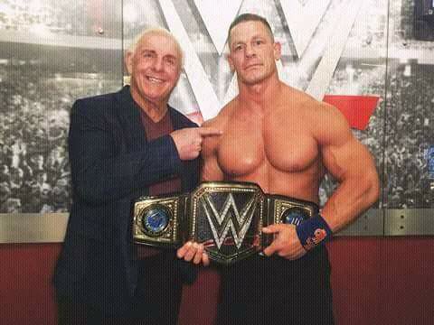 WWE_Yard's tweet photo. Soon he is going to become 17th time champion
#JohnCena #summerslam2017 https://t.co/vvn5iprmAd