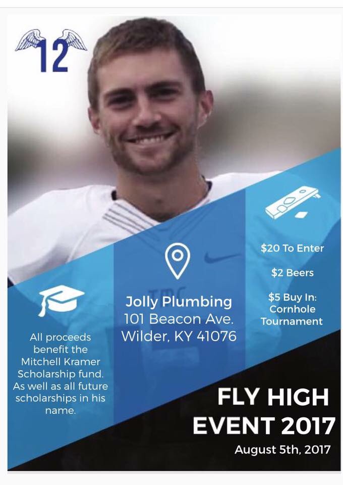 One week! Next Saturday, 5-11! Come help us celebrate Mitch 💙 #FlyHighMitch