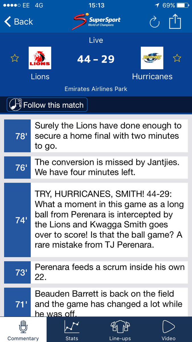 austindr89's tweet photo. @SuperSportTV  please replace the person that does the live updates on the app... they must be distracted https://t.co/0zB5fINA9v