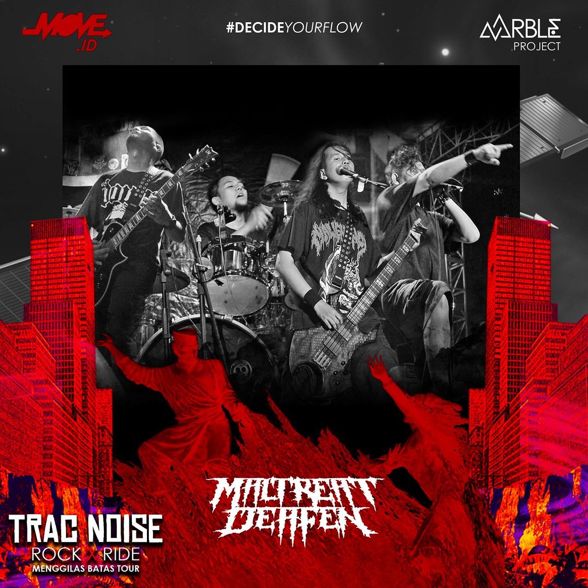 Confirmed! TRAC NOISE "RockXRide" 
Agustus 2017 Pekanbaru, more info TBA