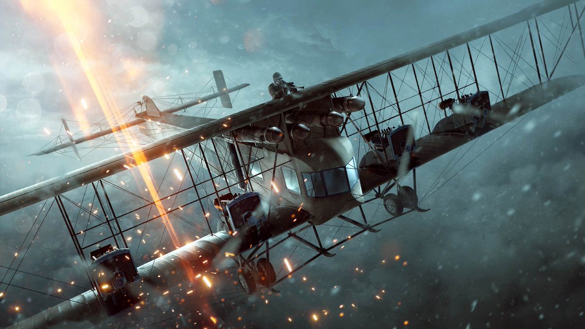 BFBulletin's tweet photo. NEWS: The Ilya-Muromets heavy bomber from #BF1: In the Name of the Tsar can deploy supply drops (health/ammo) with the support role! #CTE https://t.co/15XiJsSnB9