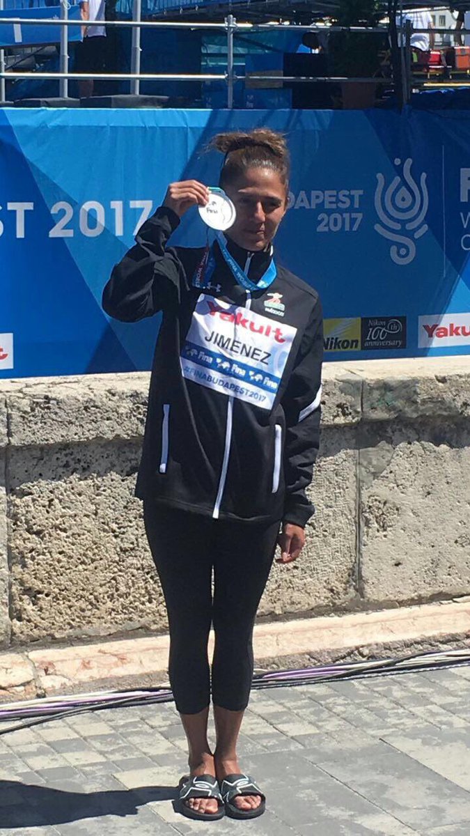 conadeoficial's tweet photo. #ClavadosDeAltura 🇲🇽Adriana Jiménez @adyjimte consigue medalla de Plata en la plataforma de 20m en @finabp2017. https://t.co/HaQ6LCVG5R