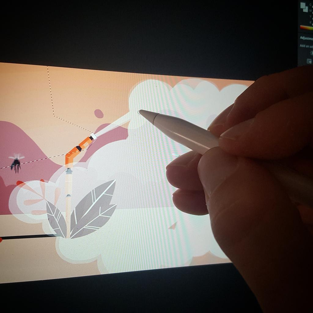 pumpkinsgrphics's tweet photo. #mist #animation in #adobephotoshop with #applepencil and #astropadapp on #iPadPro #sneakpeek #adobeaftereffects https://t.co/ba5xsnNQuj