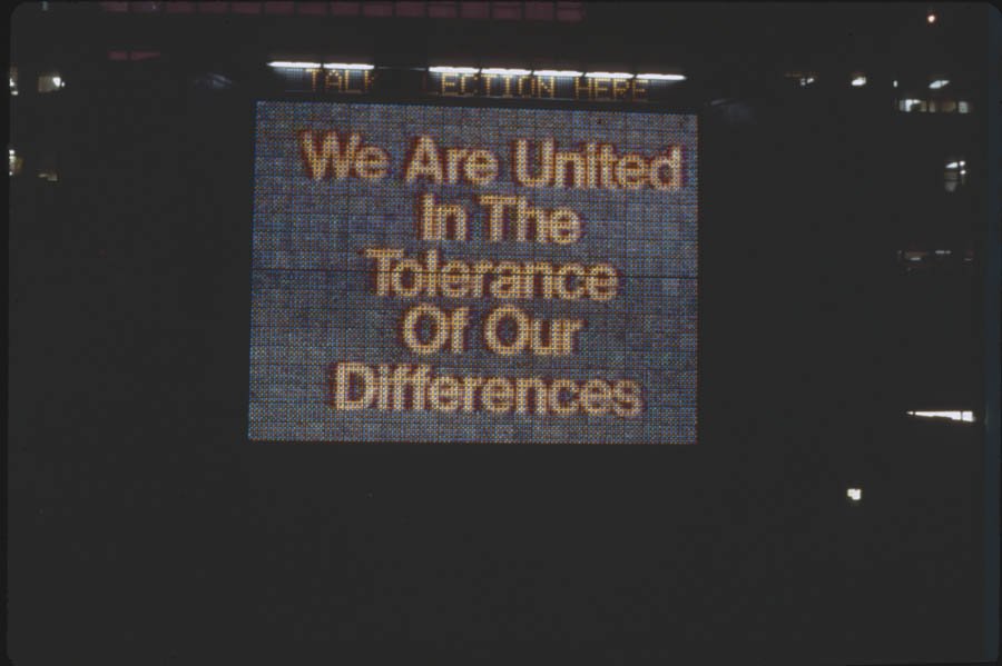 PublicArtFund's tweet photo. Happy Birthday to the one and only Jenny Holzer! It has been nothing short of an honor for us to present her work. https://t.co/ShYbPP6m14 https://t.co/PFcK88PEui