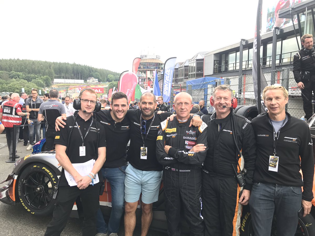 harrismonkey's tweet photo. So the @Garage_59 McLaren starts with Chris Goodwin at the wheel. Love this team. Let's have some good luck https://t.co/c6GGezQWCX