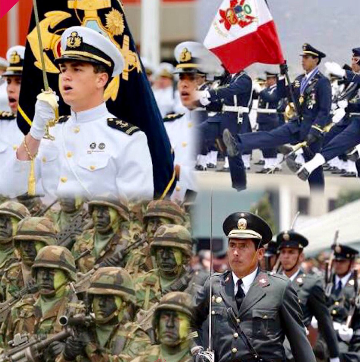 CamelloLibanes's tweet photo. Presto a ver el desfile Militar #NavalPeru #FapPeru #EjercitoPeru #PnpPeru #DesfilePeru https://t.co/ftQQSTWbqg