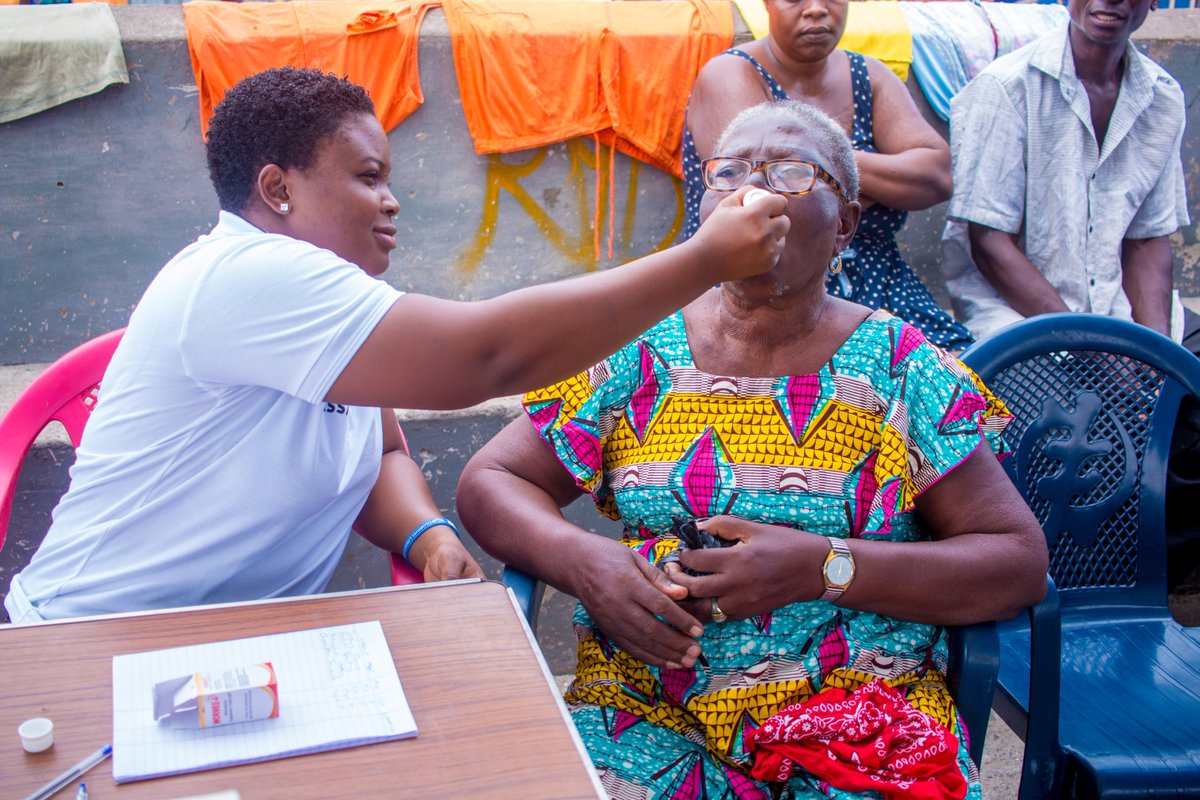 healthheroesgh's tweet image. Health Hero Delali #visitingnursesteam #dewormingProgram #JamesTown