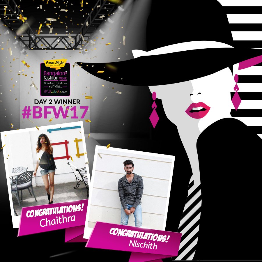 BLRFashionWeek's tweet photo. Congratulations to our Day 2 winners of #RampReadyLook contest. You've won a season entry to #BFW17. Participate and be our next winner! https://t.co/St6UfpXDFv