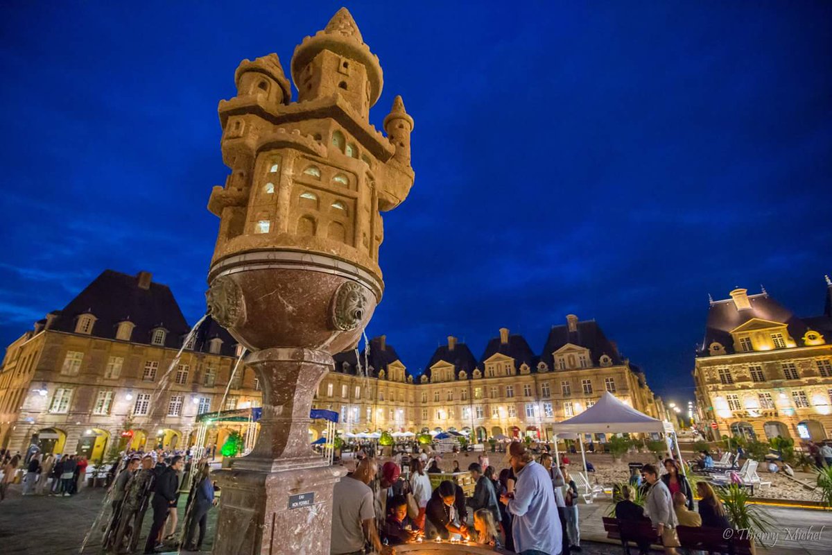 thierrymic's tweet photo. @PlageDucale nocturne  à #charlevillemezieres  #ardennes https://t.co/N9FgWba04J