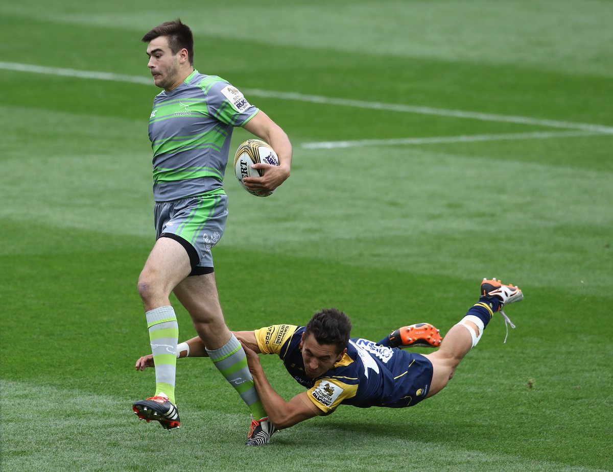 Newcastle Falcons on Twitter: "Will Muir scoring the decisive try ...