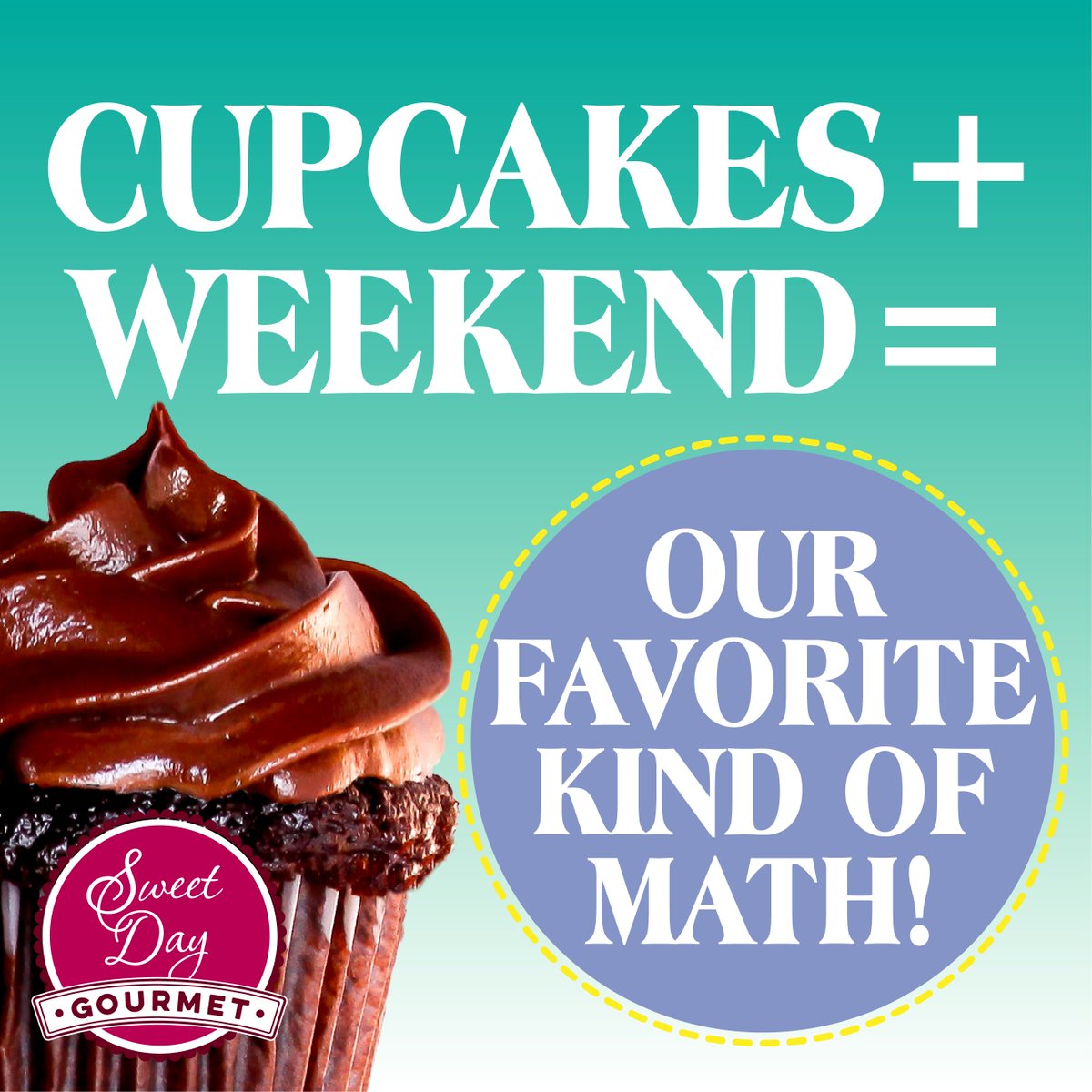 SweetDayGourmet's tweet photo. Have a great #weekend everyone! Let's make it count! #summer #summervibes #cupcakes https://t.co/NHNIZbjjyD
