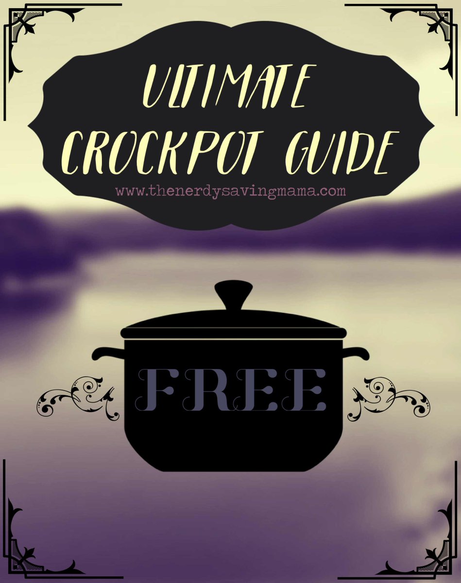 TiffanyBurge3's tweet photo. I'm still giving out FREE Crockpot Guides to those who want to sign up for weekly emails from my blog! 
#thenerdysavingmama #blogger https://t.co/SBdU70v8t8