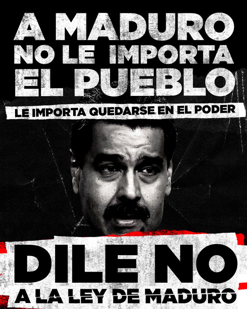 Pr1meroJusticia's tweet photo. Sólo quieren seguir en el poder para enriquecerse con dinero de los venezolanos. ¡No les importa el pueblo! #YoREPUDIOFraudeConstituyente https://t.co/ek1W9ES4oJ