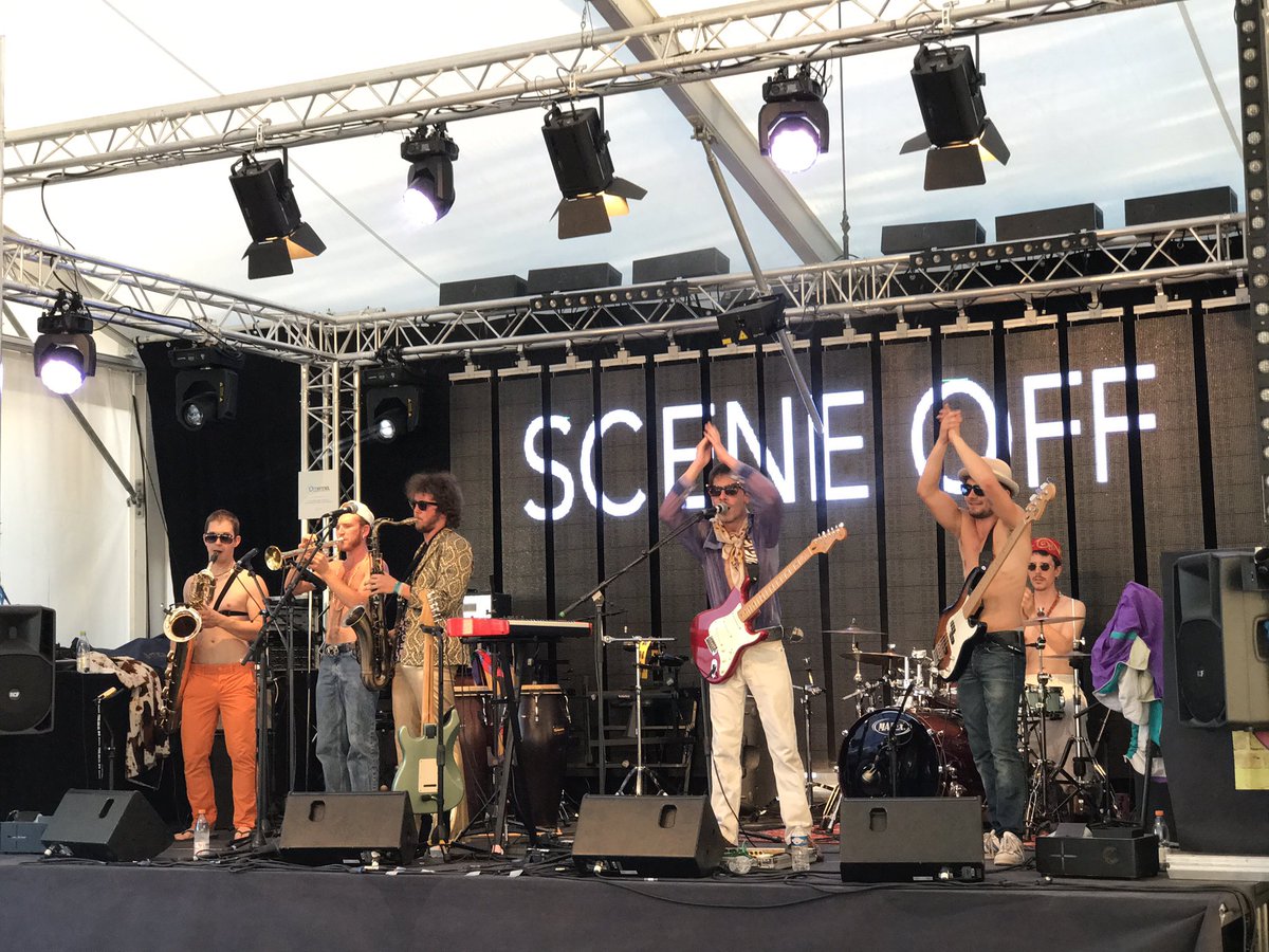Alsactu's tweet photo. @Funkindustry sur la scène-off de la @FoireColmar, on adore ! @BlogueursAlsace #FavColmar #sceneoff #CRMA https://t.co/OplP8yBmYP