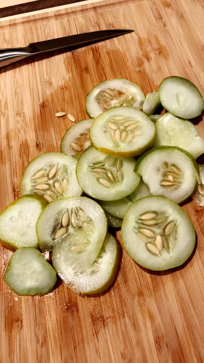 kgzampini's tweet photo. and so it is #homegrown 🥒 https://t.co/7gKXRQjypo
