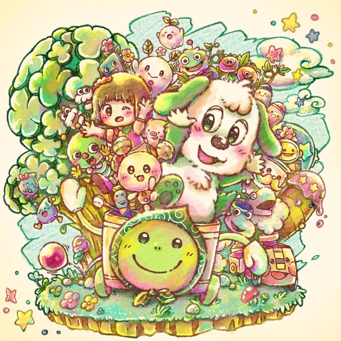 いないいないばぁ!好きなキャラを描いてこうと無計画にどんどん描いていったら大集合みたいになってしまった;;  ↑個人HPイラスト仕事依頼は下記まで☆gmaiiiiiiiiiiiiiiil.com 
