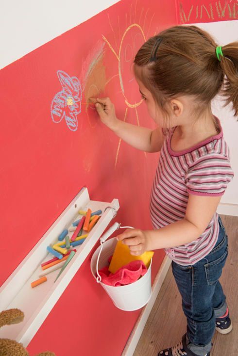 NTERIORdesigner's tweet photo. KIDS love to draw! Chalkboard paint comes in **every color**. @homify_DE #interiordesign https://t.co/J7oZUZxMqT