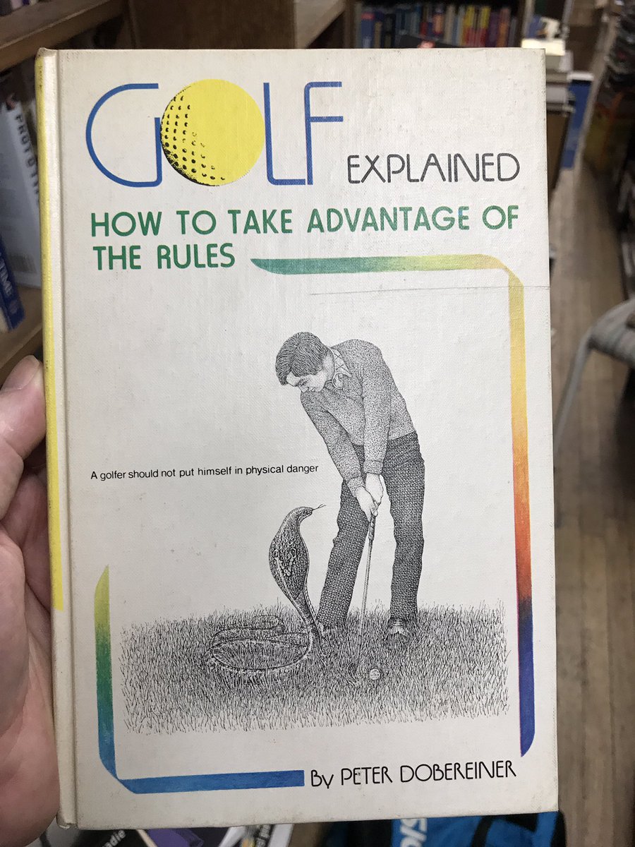 truTV's tweet photo. "Loosen your grip. Square your stance. WATCH OUT FOR THAT COBRA."
#jflmtl
#westcottbooks
#UsedBookstoreFinds https://t.co/kkYTSPs1fo