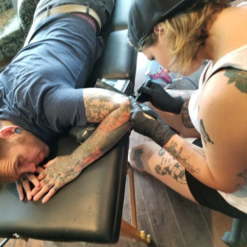dan__brummitt's tweet photo. #GettingInk in #Canada ๐จ๐ฆ๐ผ๐๐ https://t.co/XkrtJjbzzq https://t.co/4EYzK0KraI