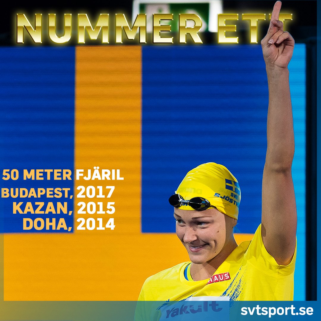 SVTSport's tweet photo. Nytt guld till Sjöström!
https://t.co/RlvcSS8BZc https://t.co/mFivhyPopX