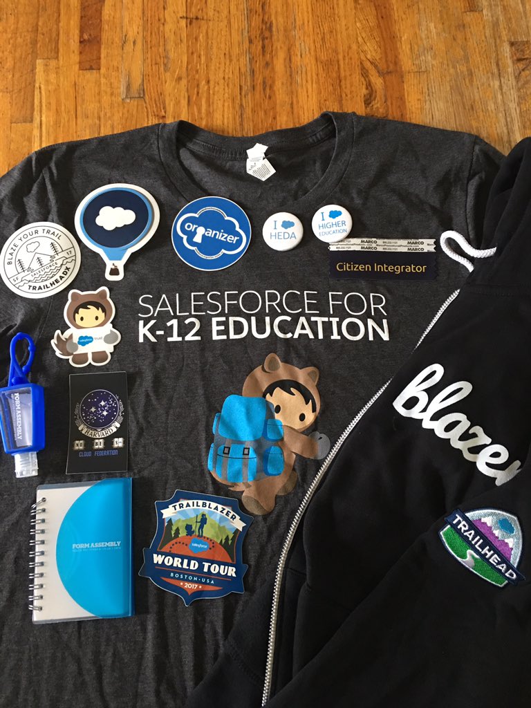 corey_snow's tweet photo. @techforecastis Oh dear- new swag including generous @SalesforceOrg #HEOSSSprint contributions @SelinaSFDC @JaceBryan_ @logontokartik @JaretManuel @Enreeco https://t.co/k5AAooIOzQ