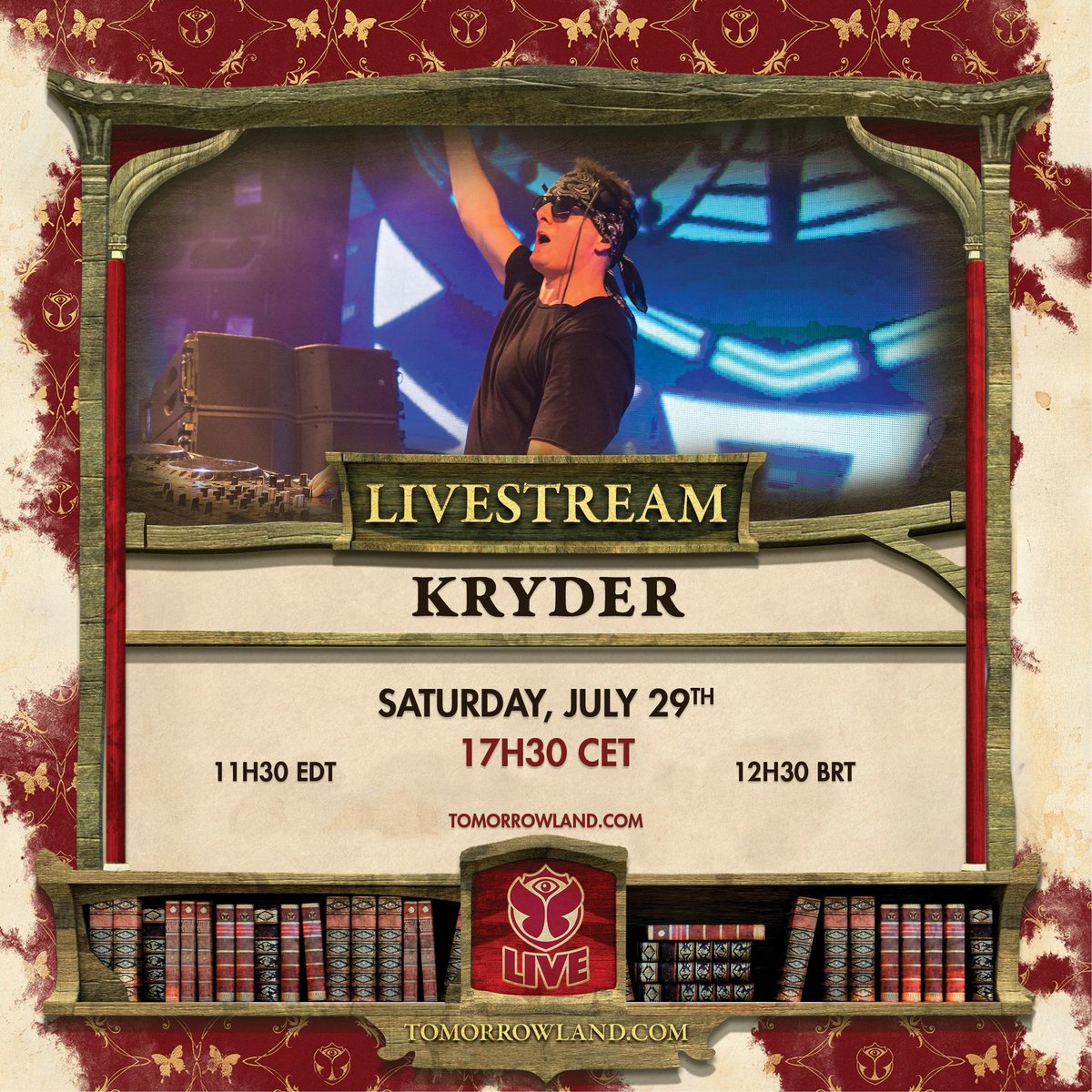 KryderMusic's tweet photo. Check out #Kryder live from the @Axtone stage @tomorrowland now!
https://t.co/xCavpbTVdN [MGMT] https://t.co/zNyCi94rBb