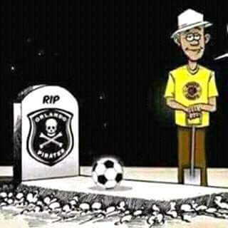 Lindo_Mbokazi's tweet photo. It has happened again. RIP to Orlando pirates. #SowetoDerby #CarlingCup #RIPpirates https://t.co/P72HW2klJw