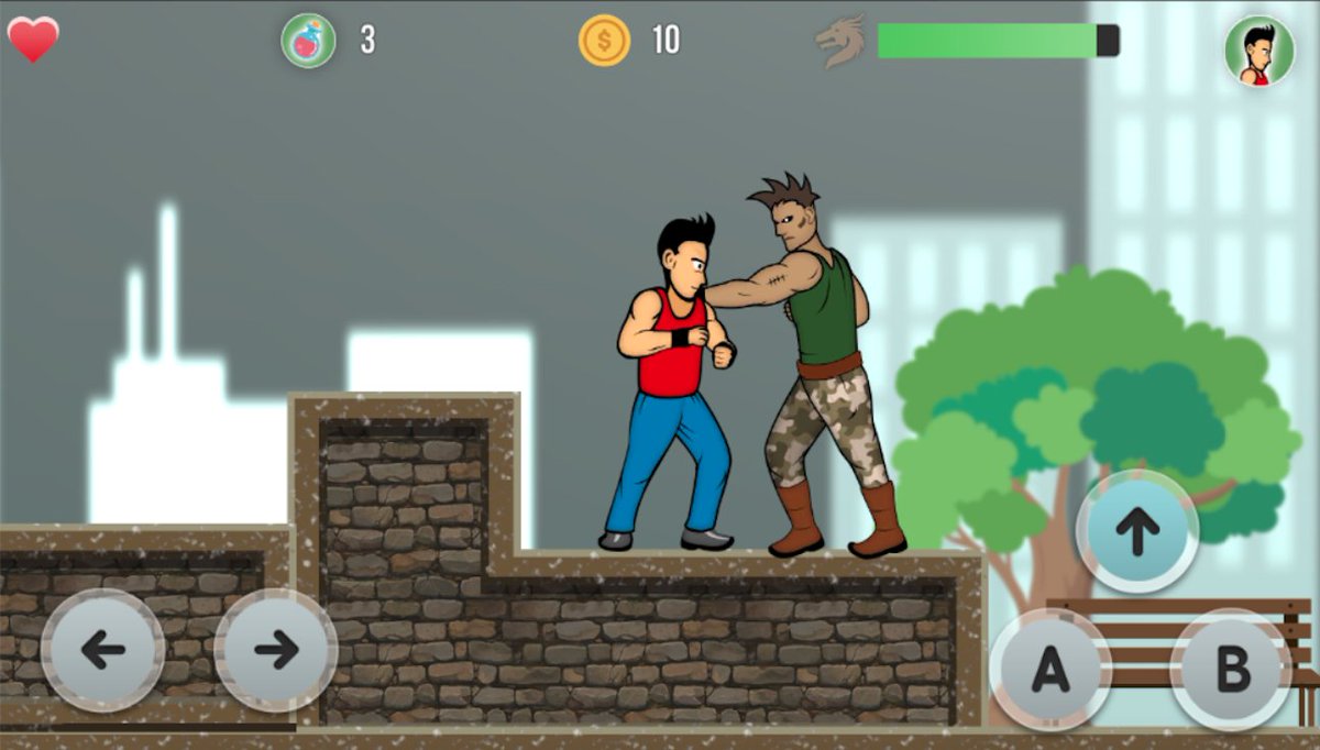 IRFMedia's tweet photo. Dodging punches. #screenshotsaturday #gamedev #indiegame https://t.co/S0BTHQnvsh