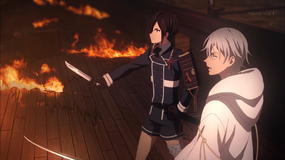 活撃 刀剣乱舞 第5話 感想 炎や水しぶきが実写みたいでスゴイ とうとう犠牲者がでちゃった ページ 3 活撃 刀剣乱舞 第5話 感想 炎や水しぶきが実写みたいでスゴイ とうとう犠牲者がでちゃった ページ 3