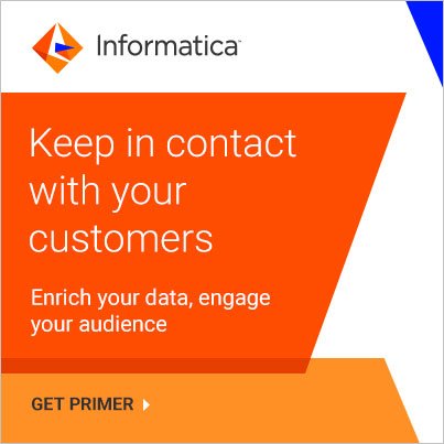 Enriched contact #data means happier customers. Get the guide and get started today! infa.media/HVA3309TW